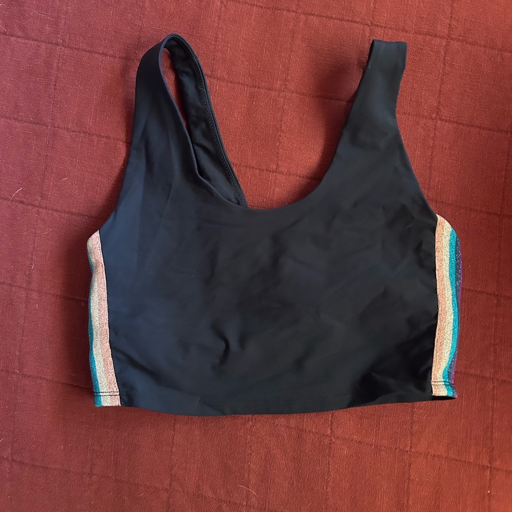 Black Sports Bra